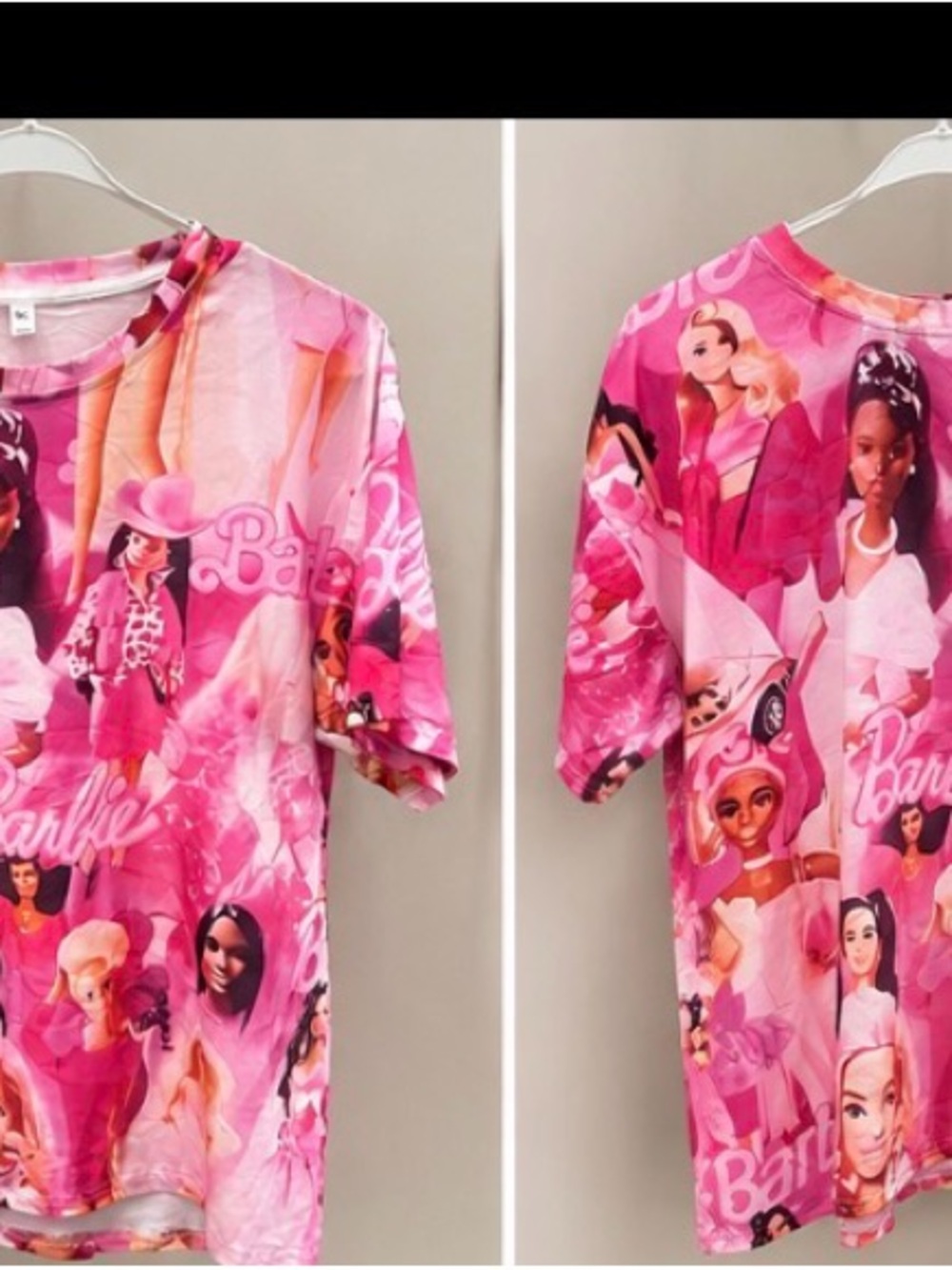 Barbie Pink Graphic Short Sleeve Tee